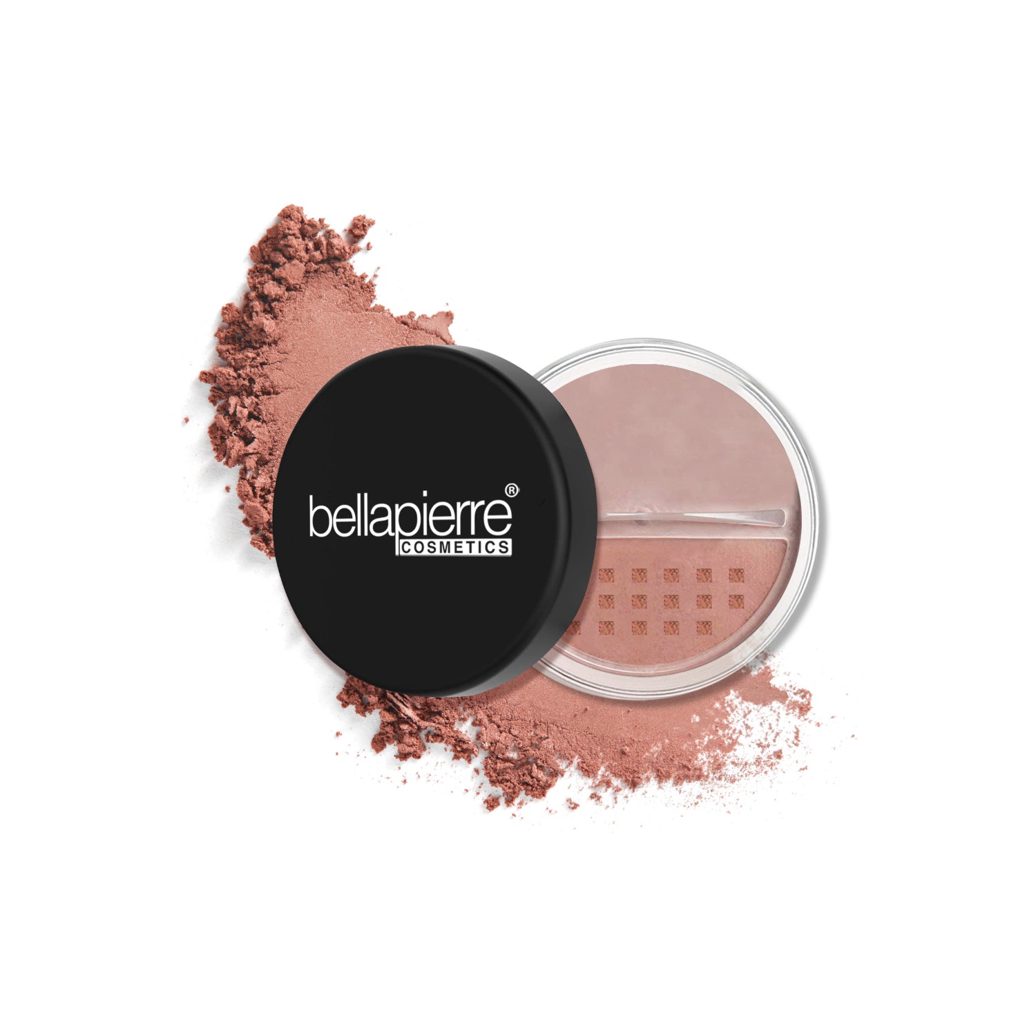 bellapierre Mineral Blush. Non-comedogenic. Gives a natural, healthy flush. Recommended by makeup artists and dermatologists. Talc-free, paraben-free, and safe for all skin types. TrueSkinity
