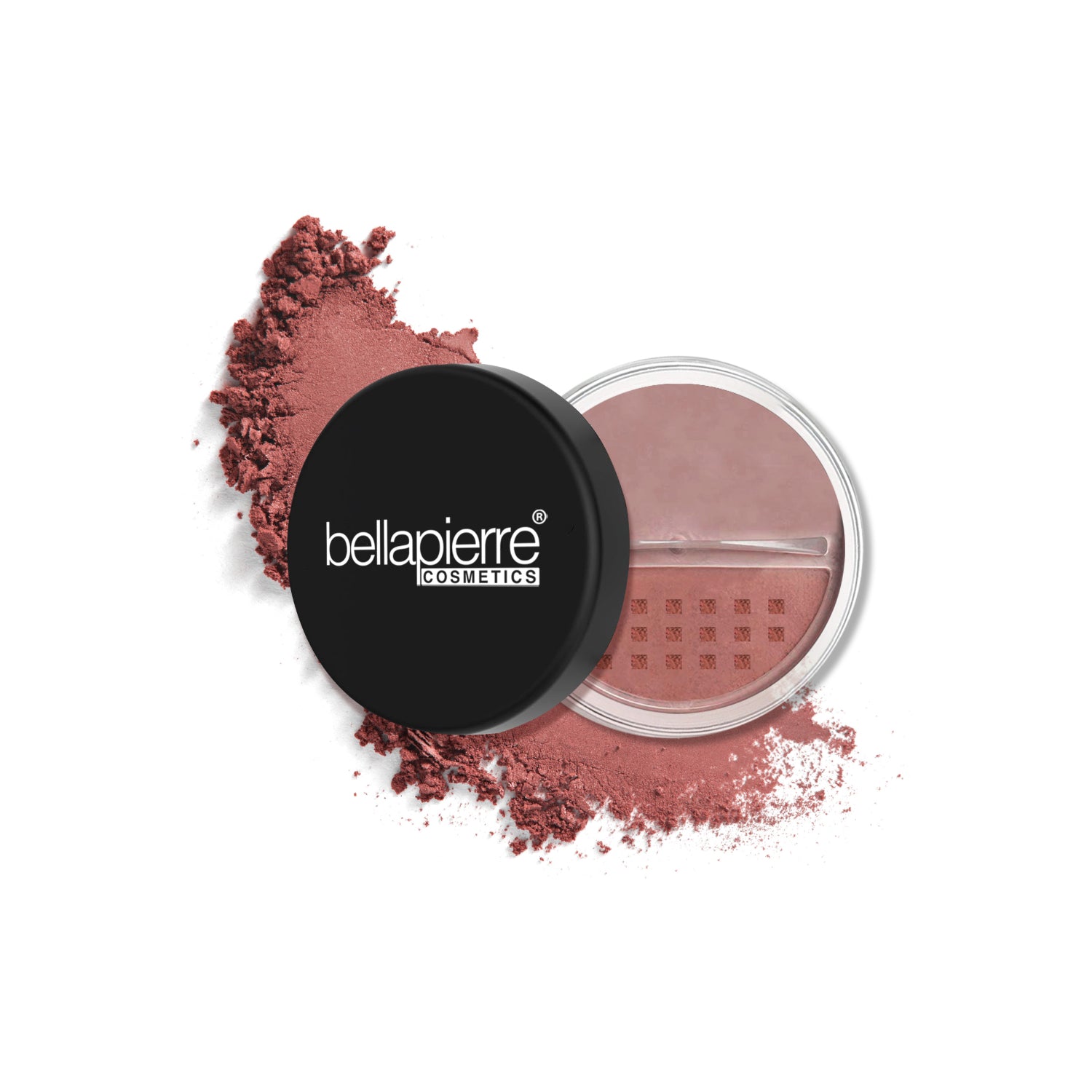 bellapierre Mineral Blush. Non-comedogenic. Gives a natural, healthy flush. Recommended by makeup artists and dermatologists. Talc-free, paraben-free, and safe for all skin types. TrueSkinity