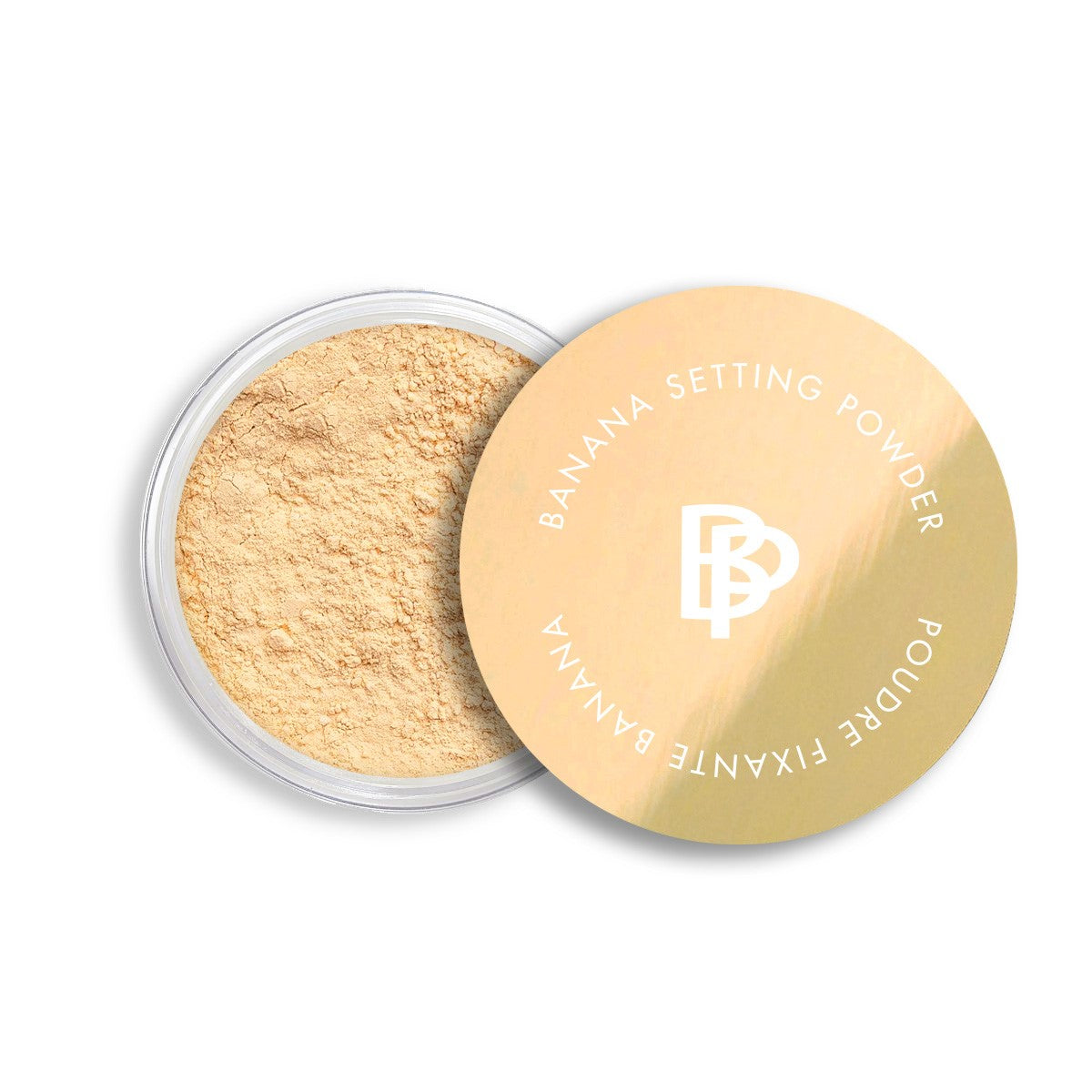 bellapierre Banana Setting Powder. A color-correcting setting powder that has a yellow hue to counteract any redness or discoloration. Ideal for setting under eye makeup, spot correcting, or even used as a base eyeshadow. TrueSkinity
