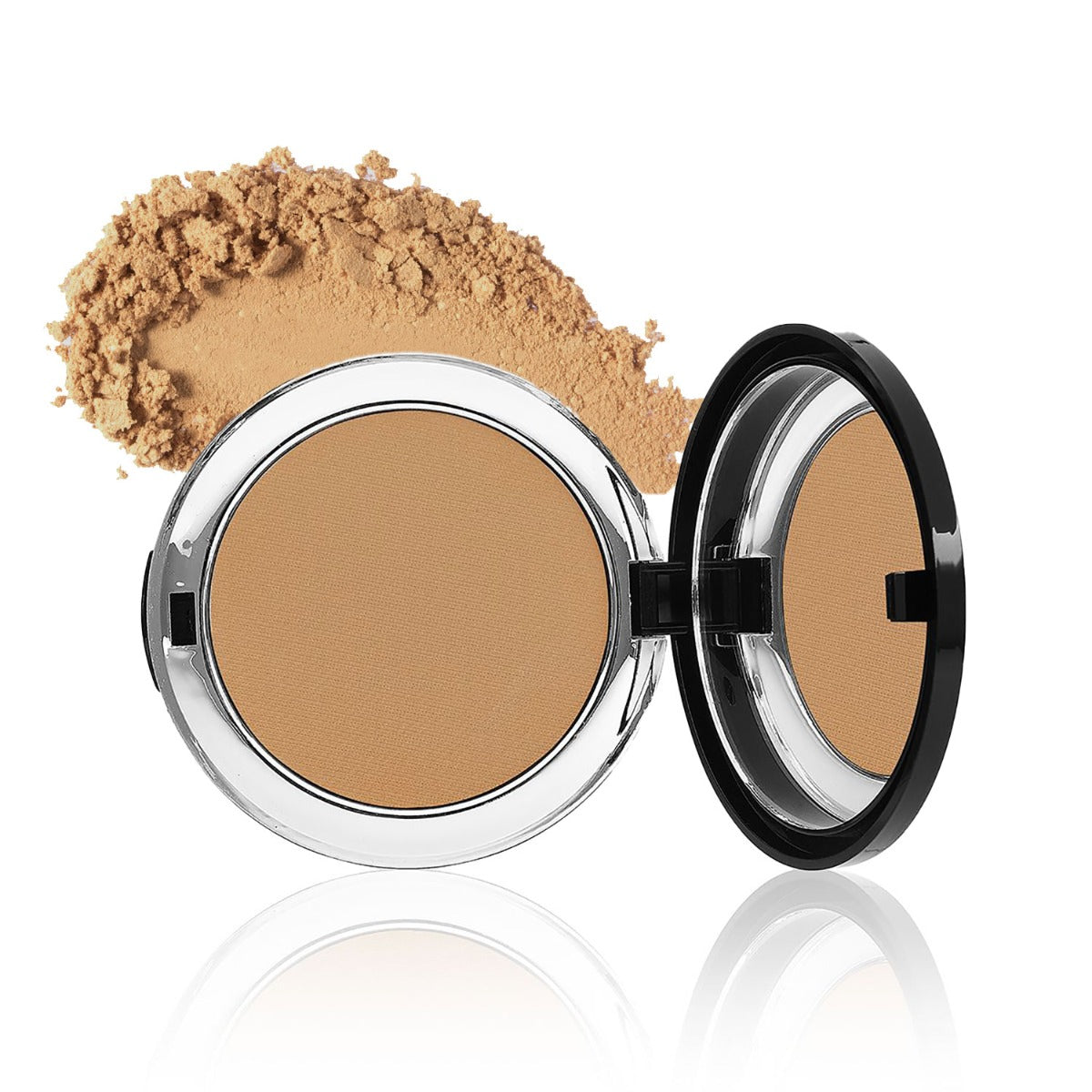 bellapierre Compact Mineral Foundation. 5-in-1 for Flawless Compexion. Certified All Natural and Vegan. SPF 15. TrueSkinity