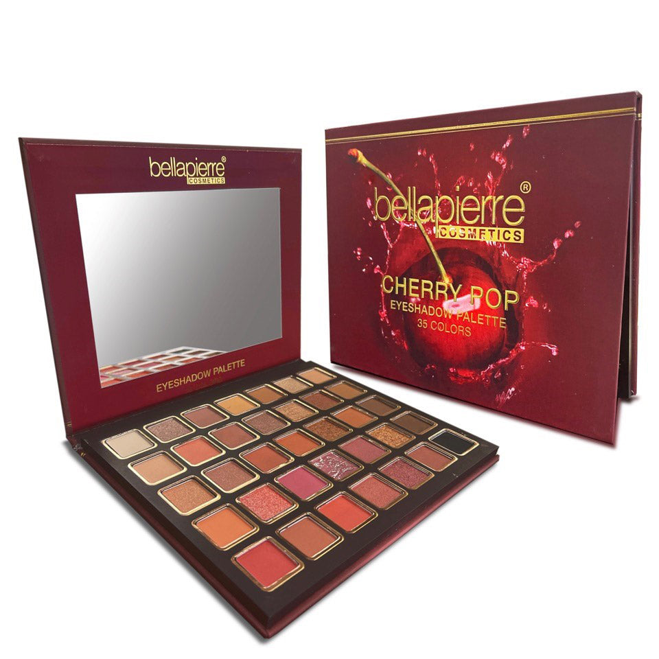 bellapierre 35 Color Eyeshadow Palette. Mineral-Based & Light-Weight Formula. Non-Toxic & Paraben Free. TrueSkinity