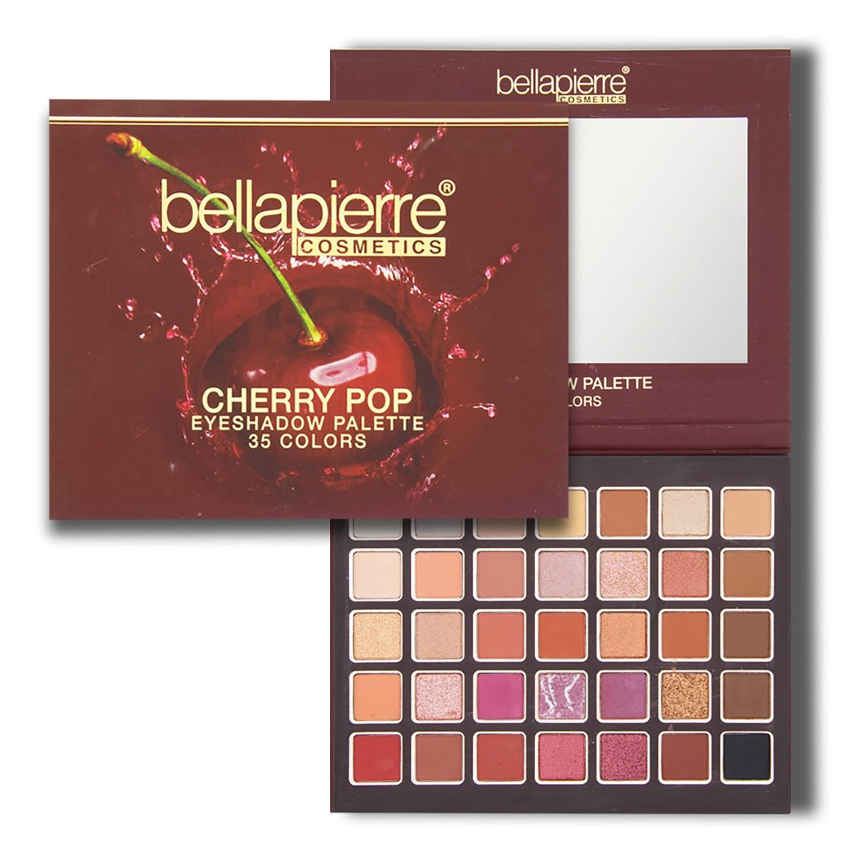 bellapierre 35 Color Eyeshadow Palette. Mineral-Based & Light-Weight Formula. Non-Toxic & Paraben Free. TrueSkinity