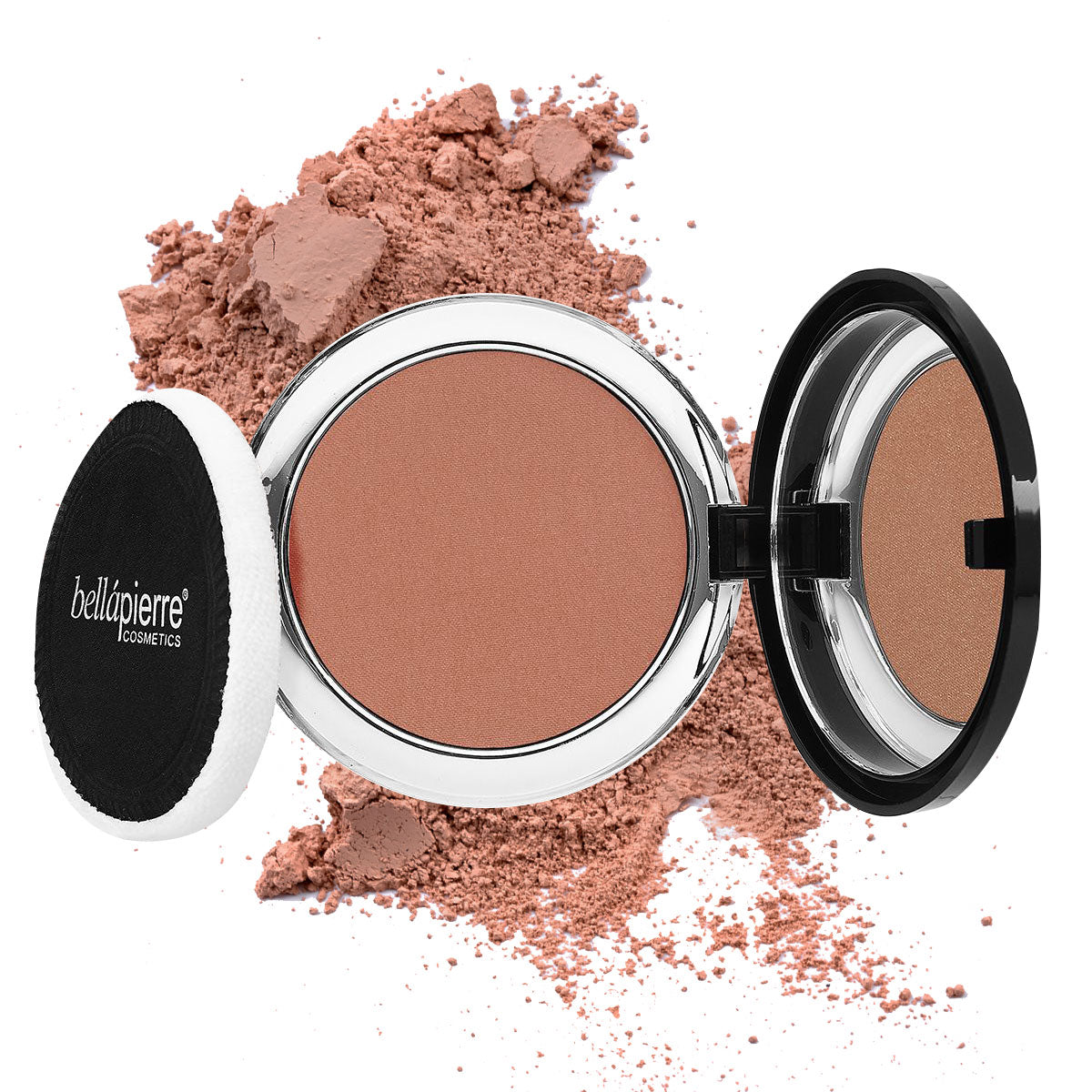 bellapierre Compact Mineral Blush. Award-winning creamy, non-comedogenic pressed powder mineral blush. Recommended by make-up artists and dermatologists. Talc free, paraben free & suitable for all skin types. TrueSkinity