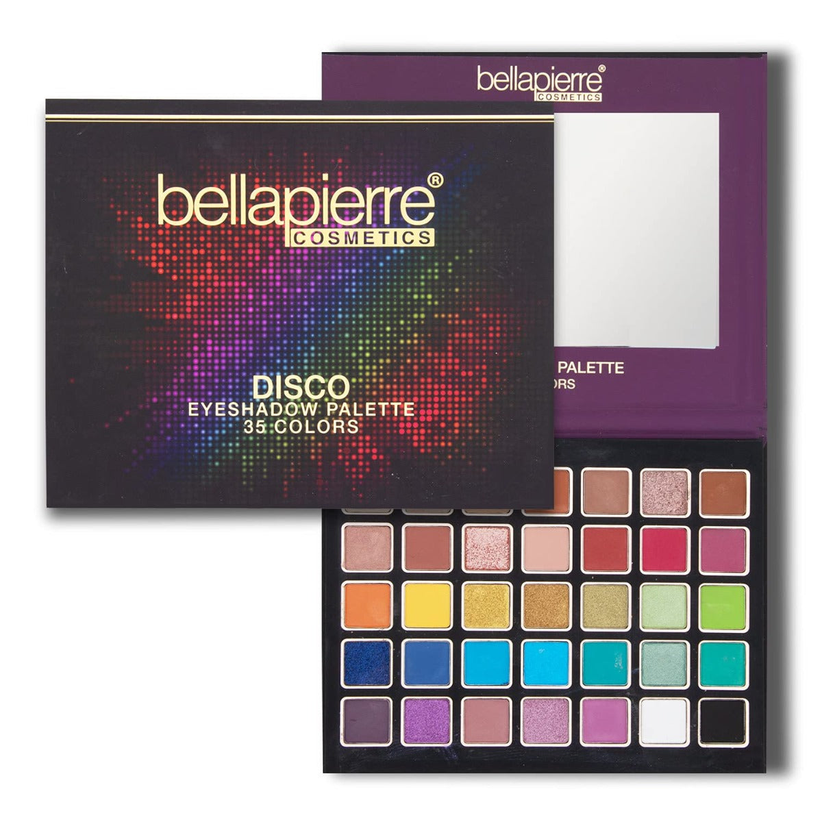 bellapierre 35 Color Eyeshadow Palette. Mineral-Based & Light-Weight Formula. Non-Toxic & Paraben Free. TrueSkinity