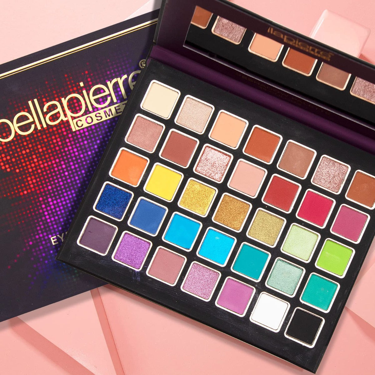 bellapierre 35 Color Eyeshadow Palette. Mineral-Based & Light-Weight Formula. Non-Toxic & Paraben Free. TrueSkinity