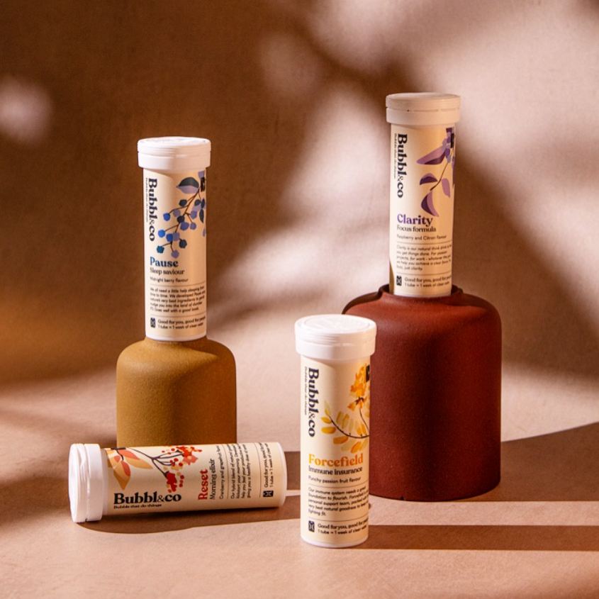 Bubbl & Co Wellness formulas (10 Drinks) | Daily Support for Focus, Sleep, Energy & Immunity - enara Wellness