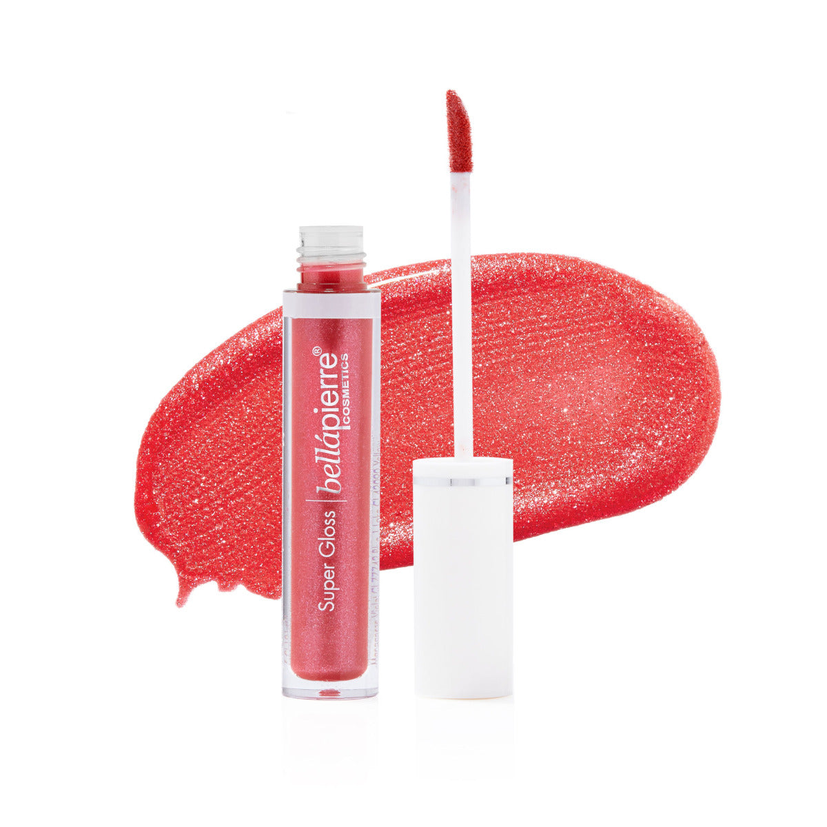 bellapierre Super Gloss. Mineral-Based, Non-sticky & Very Pigmented with High Coverage. TrueSkinity