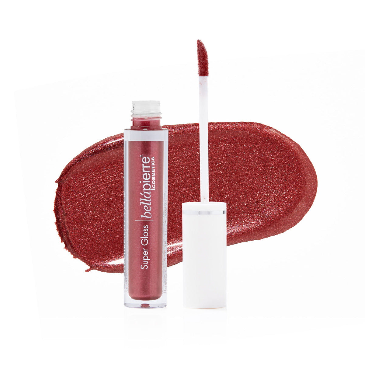 bellapierre Super Gloss. Mineral-Based, Non-sticky & Very Pigmented with High Coverage. TrueSkinity