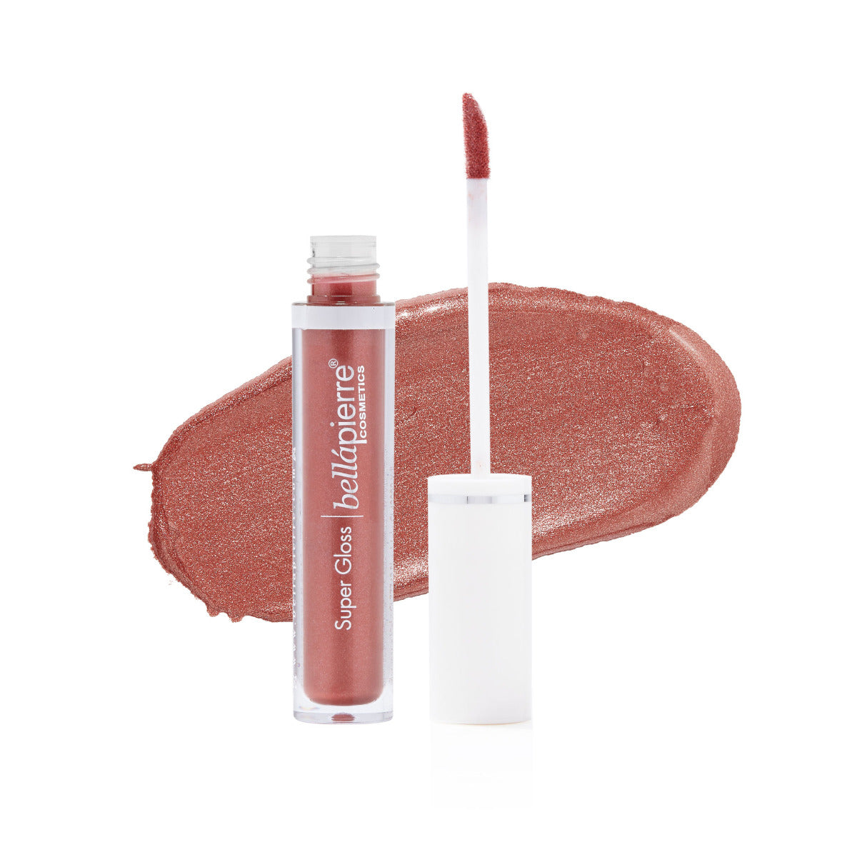 bellapierre Super Gloss. Mineral-Based, Non-sticky & Very Pigmented with High Coverage. TrueSkinity