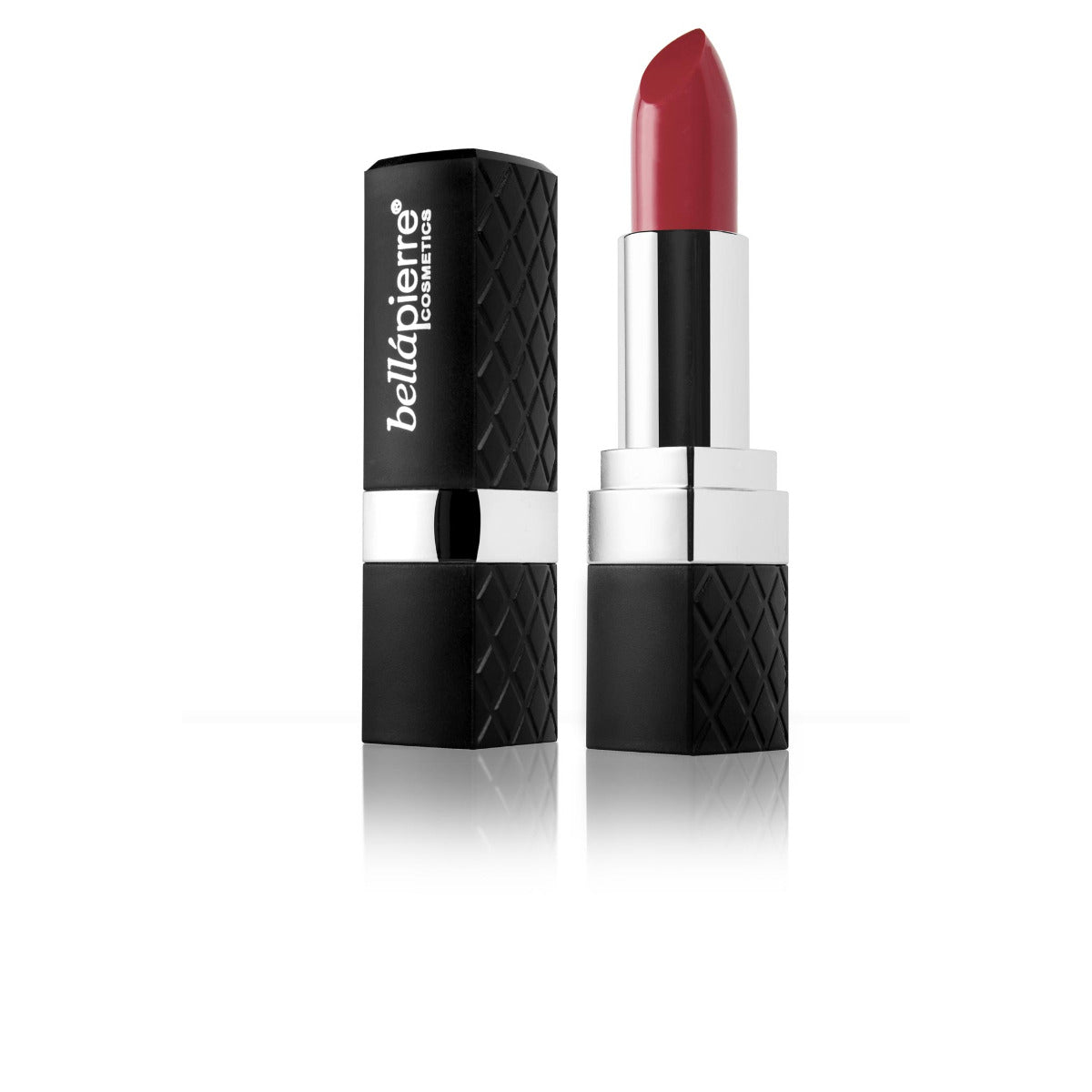 bellapierre Mineral Lipstick. All natural with mineral pigments, iron oxides and Vitamin C & Vitamin E for luscious, flawless lips.