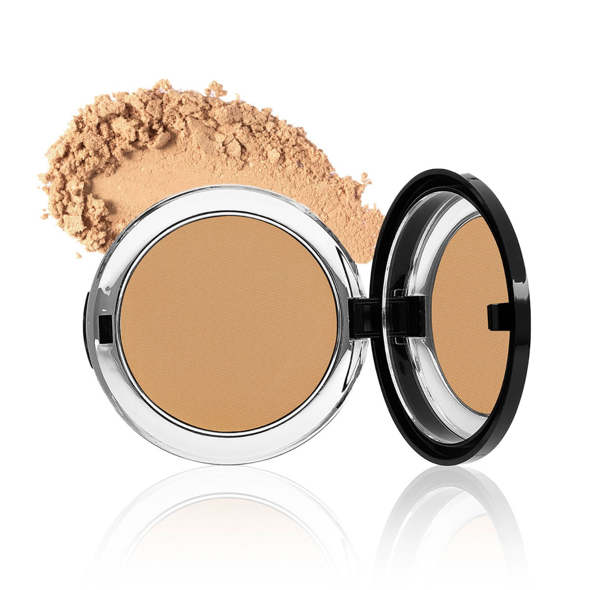 bellapierre Compact Mineral Foundation. 5-in-1 for Flawless Compexion. Certified All Natural and Vegan. SPF 15. TrueSkinity