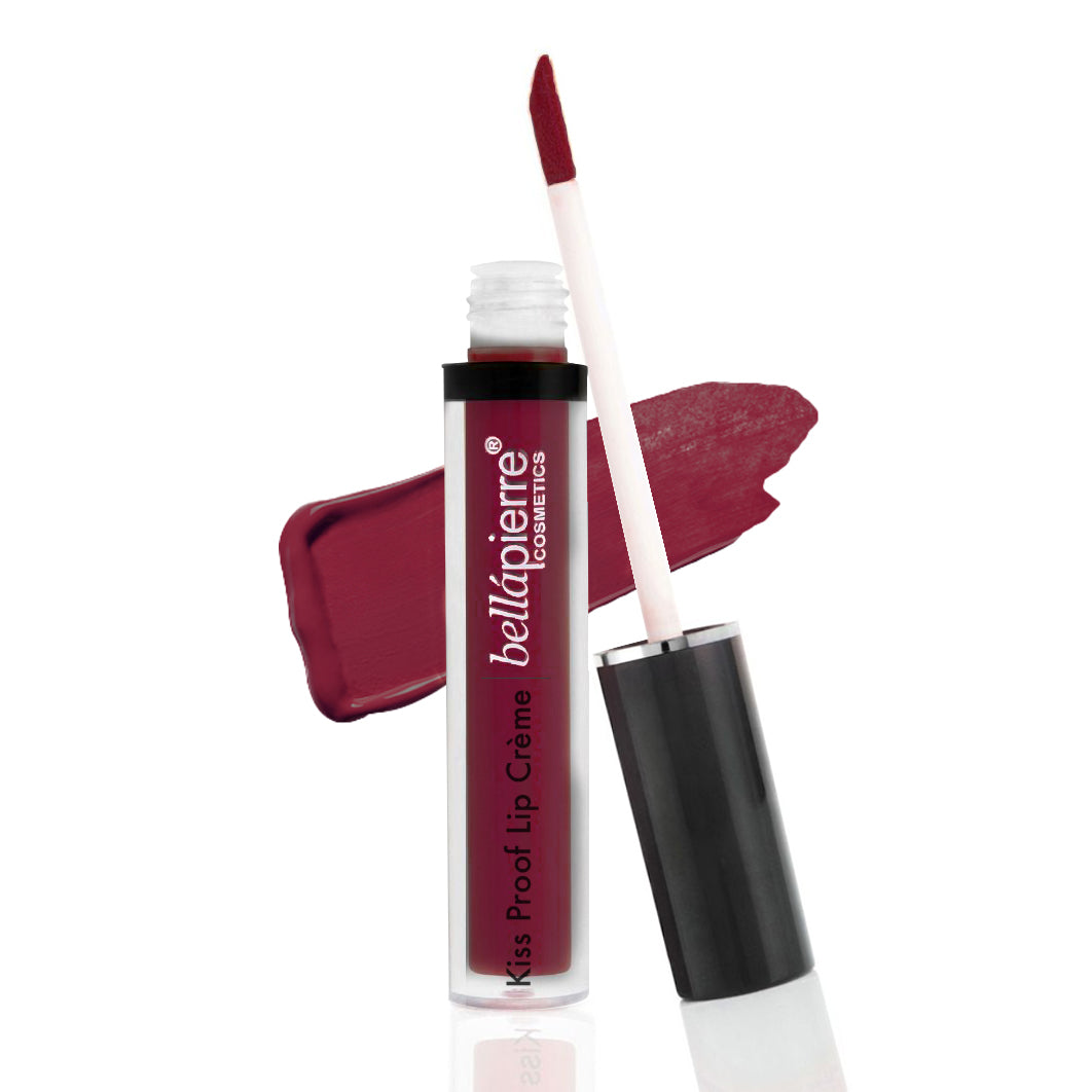 bellapierre Kiss Proof Lip Crème. Full Coverage and Long-Lasting Liquid Lipstick. Non-Toxic and Paraben Free. TrueSkinity