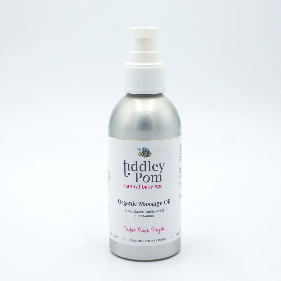 Organic Sunflower Baby Massage Oil