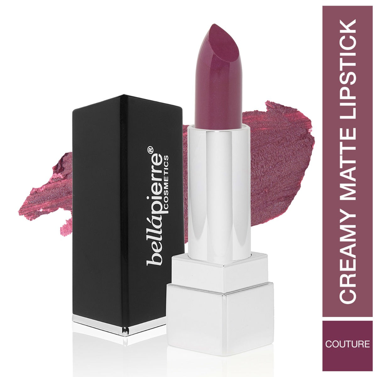 bellapierre Mineral Lipstick. All natural with mineral pigments, iron oxides and Vitamin C & Vitamin E for luscious, flawless lips.
