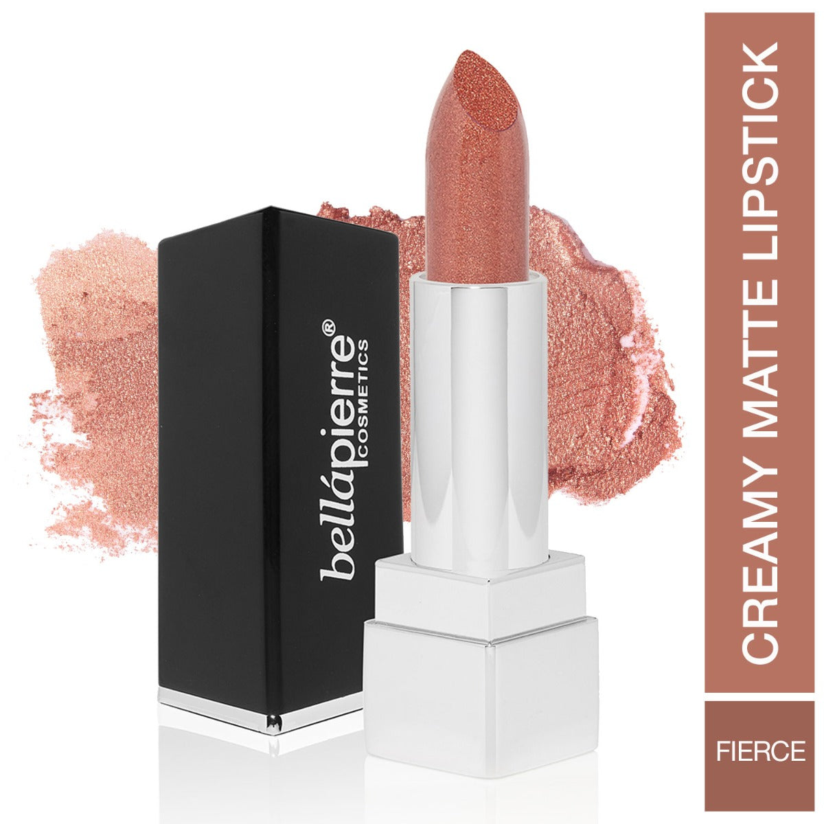 bellapierre Mineral Lipstick. All natural with mineral pigments, iron oxides and Vitamin C & Vitamin E for luscious, flawless lips.