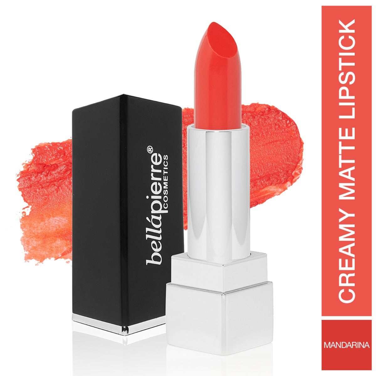bellapierre Mineral Lipstick. All natural with mineral pigments, iron oxides and Vitamin C & Vitamin E for luscious, flawless lips.