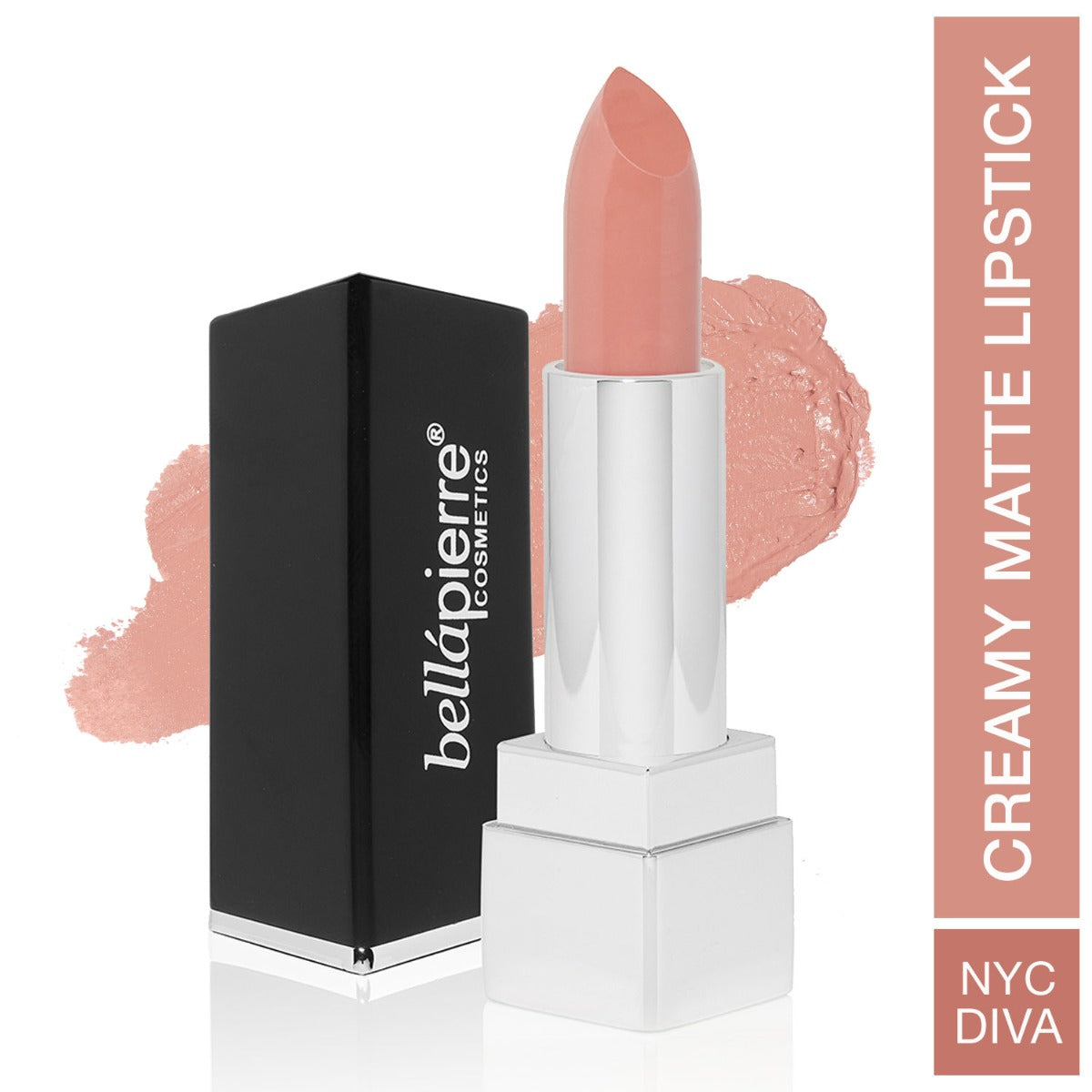 bellapierre Mineral Lipstick. All natural with mineral pigments, iron oxides and Vitamin C & Vitamin E for luscious, flawless lips.