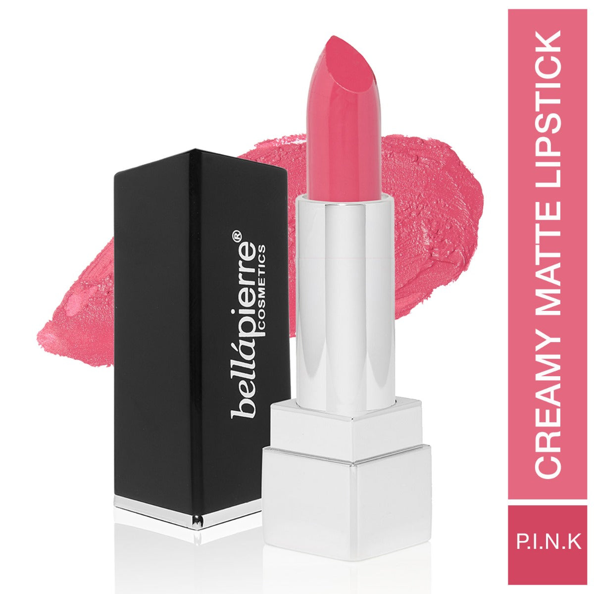 bellapierre Mineral Lipstick. All natural with mineral pigments, iron oxides and Vitamin C & Vitamin E for luscious, flawless lips.