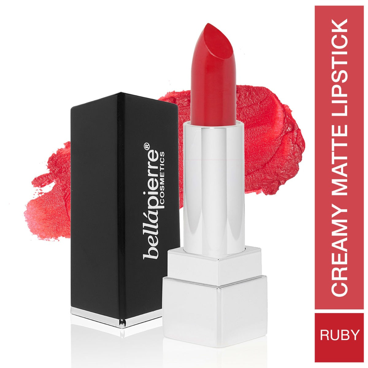 bellapierre Mineral Lipstick. All natural with mineral pigments, iron oxides and Vitamin C & Vitamin E for luscious, flawless lips.