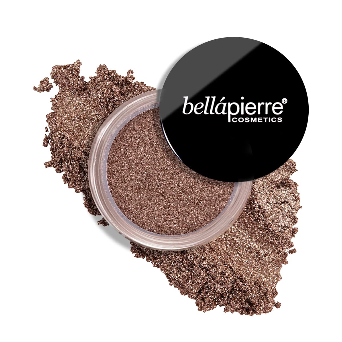 bellapierre Shimmer Powder. Made with Pure Mica Powder. Multi-application: Eye Shadow, Cream Eye Shadow, Blush, Eye Liner, Lip Color, Nail Polish, Tinted Mascara, Bronzer. TrueSkinity