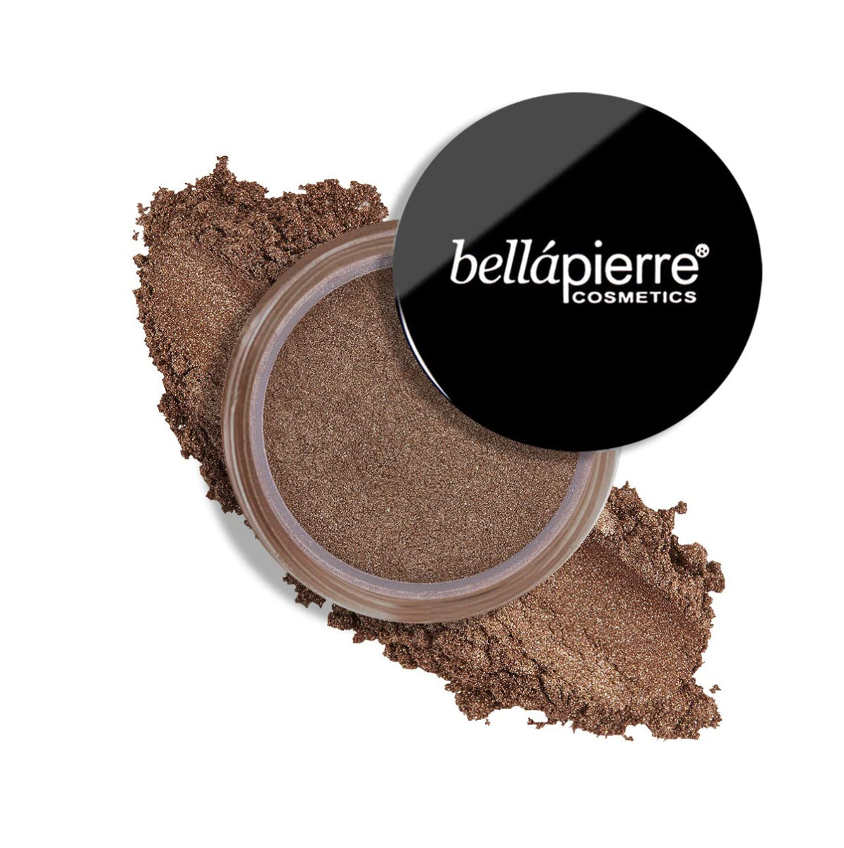 bellapierre Shimmer Powder. Made with Pure Mica Powder. Multi-application: Eye Shadow, Cream Eye Shadow, Blush, Eye Liner, Lip Color, Nail Polish, Tinted Mascara, Bronzer. TrueSkinity
