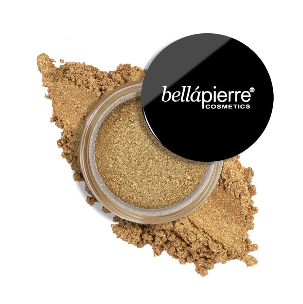 bellapierre Shimmer Powder. Made with Pure Mica Powder. Multi-application: Eye Shadow, Cream Eye Shadow, Blush, Eye Liner, Lip Color, Nail Polish, Tinted Mascara, Bronzer. TrueSkinity